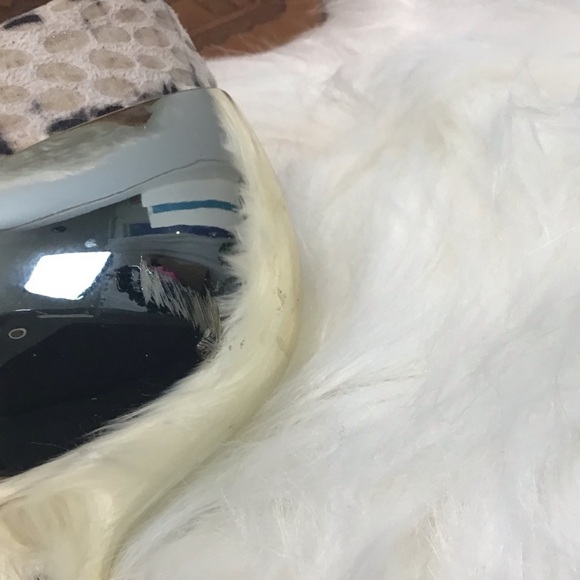 Enzo Angiolini Casiano faux snakeskin/gold Toes/Heels kitten heel size 10 - Picture 10 of 11